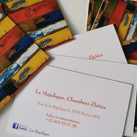 Bed and Breakfast La Majolique Namur Exterior foto