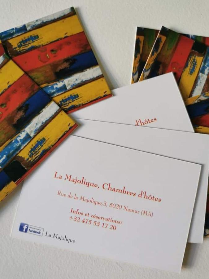 Bed and Breakfast La Majolique Namur Exterior foto
